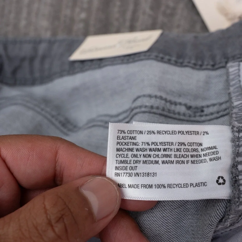 Universal Thread Skinny Jeans Womens 14 Grey NEW High Rise Fair Trade Stretch